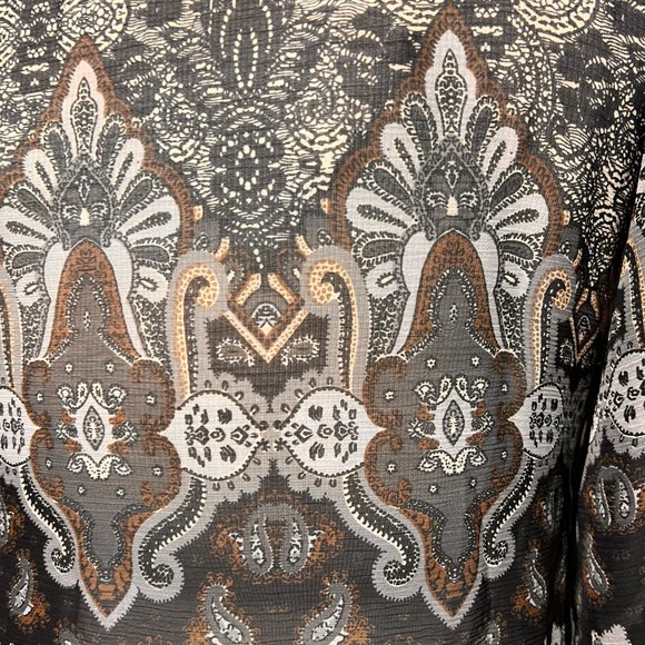 VTG📌 Glam Fringed Flapper Style Dress with Short Sleeves - Picture 10 of 15